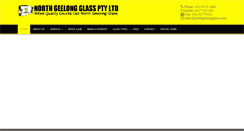 Desktop Screenshot of northgeelongglass.com